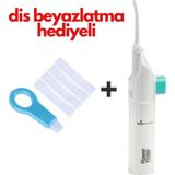 Lisinya 2'si 1 Arada Mekanik Diş ve Ağız Temizleme & Diş Beyazlatma Seti Power Floss