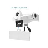 Lisinya -5 Lens 1.0x-3.5x, 2led Işıklı ile Ayarlanabilir Gözlük BÜYÜTEÇ9892B2 ( Lisinya )