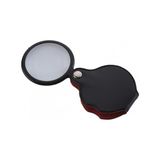 Lisinya 5X50MMMINI Büyüteç,cepte Taşınan,optik Lens Katlanabilir Deri KAPLAMAXX1051