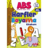 Lisinya Abs 4-6 Yaş Harfler Boyama Kitabım
