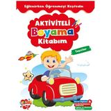 Lisinya Aktiviteli Boyama Kitabı Taşıtlar