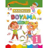 Lisinya Anaokulu Boyama Kitabı - 1