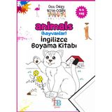Lisinya Animals (Hayvanlar)Boyama Kitabı