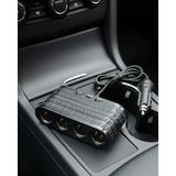 Lisinya Araç İçi Güç Dağıtıcı 4 Çakmaklık 2 USB 1 Type C Şarj Ünitesi -