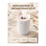 Lisinya Aroma Difüzör Hava Nemlendirici Sessiz Çalışma LED Gece Lambası - Lisin-H-UCZZZPDPGK7NEMLENDRC-4-3434