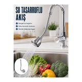 Lisinya Ayarlanabilir Musluk Başlığı Esnek Spiral Hortumlu Lavabo Uzatma Aparatı - Lisn-UCZZMUSLUKUZATMA-4-3434-ER