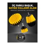 Lisinya banyo ve mutfak icin matkap ucu temizlik fircasi 3 lu set LisnYy-XUCZTEMZLKBALIKLARI-6-1-3434-Ken