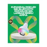 Lisinya Bluetooth Hoparlörlü LED Ampul – 12W Enerji Tasarruflu - LKYDTSL-1455114-MHRKLMTYR