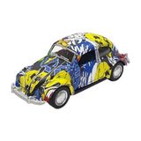 Lisinya Çek Bırak Metal Retro Vosvos Araba - 6636-18T