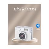 Lisinya Cep Boy Vintage Dijital Kamera LED Destekli Full HD Video - Lisn-UCZZZLK027KAMERABEYAZ-3-3434-ER