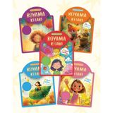 Lisinya Çıkartmalı Boyama Kitabı - 5 Kitap Set