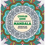 Lisinya Çizgiler Şehri - Mandala (Büyükler Için Boyama)