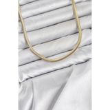 Lisinya CM Yassı Yılan Zincir Model 60 cm Kadın Kolye - Lisn-6a32bd917b6c7550a30d25c4-0808-ER