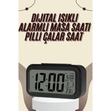 Lisinya Dijital Masa Saati Termometreli Takvim Çalar Saat Led Ekran Pilli TYCFCB3A0BC921EA1A48B2B09