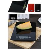 Lisinya Dijital Mutfak Tartısı - 5 kg Kapasite, 1 Gram Hassasiyet, Şık Siyah Cam Tasarım