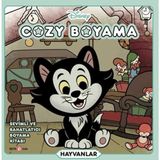 Lisinya Disney Cozy Boyama, Sevimli ve Rahatlatıcı Boyama Kitabı - Hayvanlar