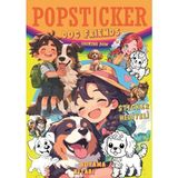 Lisinya Dog Friends Boyama Kitabı Popsticker