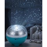 Lisinya Dream Star Beyaz Yıldız Projeksiyon Gece Lambası Çok Fonksiyonlu Aydınlatma