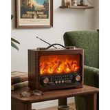 Lisinya FP821 Speaker Model Dekoratif Bluetooth Hoparlör Nostaljik Radyo Tasarımı ile Sıcak Atmosfer