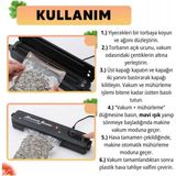 Lisinya Gıda Vakum ve Mühürleme Makinesi- Yiyecek Tazeliği Koruma Ev ve Restoran Için