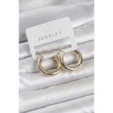 Lisinya Gold Renk Pirinç Halka 25 mm Kadın Küpe - Lisn-69ef260a1b64f138740f9157-0808-ER