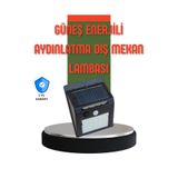 Lisinya Hareket Sensörlü Güneş Enerjili Dış Mekan LED Lamba 100/144 LED - Lisn-XUCZZZYX10LAMBAAAA-3434-ER