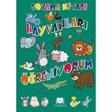 Lisinya Hayvanları Öğreniyorum - Boyama Kitabı