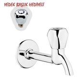 Lisinya Klasik Uzun Musluk + Musluk Kapak Takımı Hediyeli
