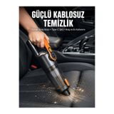 Lisinya Kompakt Kablosuz Süpürge Güçlü Çekiş ve Düşük Ses Seviyesi LissnN-UCZZZST126PLUS-6-3434-KY