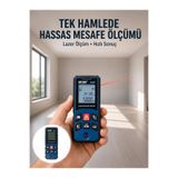 Lisinya Lazer Metre 50 MT Hassas ve Hızlı Ölçüm Özellikli Yeni Nesil - Lisn-UCZZZDAFLONGMETRE-6-3434-ER
