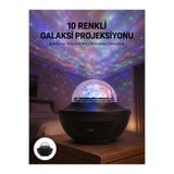 Lisinya Masa ve Gece Lambası Renkli Projektör Işıklı Disko Topu Bluetooth Hoparlör - LisinyYyA-UCZZZXY918LAMBAAAAA1-1-3434