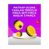 Lisinya Matkap Ucu Temizlik Fırçası Seti Banyo Fayans Zemin İçin - Lisn-XUCZTEMZLKBALIKLARI-1-3434-ER