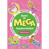 Lisinya Mega Boyama Kitabım - Masal Dünyası