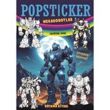 Lisinya Megarobotlar Boyama Kitabı Popsticker