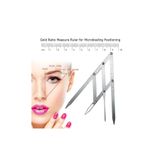 Lisinya Microblading Simetrik ve Estetik Kaş Ölçüm Cetveli, Kalıcı Makyaj Altın Oran Pergeli 275 ( ) Lisn-3288-1457-ER