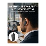 Lisinya Mikrofonlu Makaralı Bluetooth Kulakiçi Kulaklık Android ve İOS Uyumlu Yeni Nesil - Lisn-UCZZZF9KULAKLIKKK2-1-3434-ER