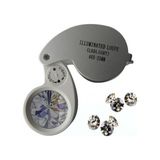 Lisinya Mini 40X25MM Takı Büyüteç, Cep Büyüteç, Teftiş, Elmas Pullar, Madeni Kontrol Lup MG21011