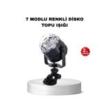 Lisinya Müzik Ritmine Duyarlı Renkli Disko Topu – 7 Modlu Işıklı Parti Lambası - Lisn-XUCZZZMNDSKOTOPU-3434-ER
