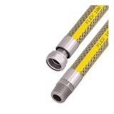 Lisinya Ocak Fırın Doğalgaz Bağlantı Fleksi Extra Korumalı Hortum 2 Metre