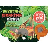 Lisinya Orman Hayvanları - Boyama ve Çıkartma Kitabı