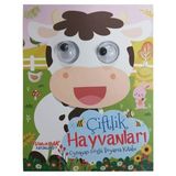 Lisinya Oynayan Gözlü Boyama Kitabı – Çiftlik Hayvanları