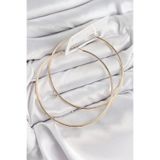 Lisinya Pirinç Halka Model Gold Renk Kadın Küpe - Lisn-688a1b1377db07c509074110-0808-ER