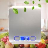 Lisinya Pratik Tf 1002 Hassas Ölçümlü Maksimum 5 kg Kapasiteli LED Ekran Platin Dijital Mutfak Tartısı ( Lisinya )