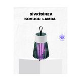 Lisinya Şarjlı Mor Işıklı Sivrisinek Öldürücü Lamba – Sessiz ve Kimyasal İçermez - Lisin-H-XUCZZZSNEKLDRC-3434