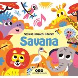 Lisinya Sesli Ve Hareketli Kitabım - Savana (Ciltli)