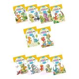 Lisinya Sevimli Dinozorlar Boyama Kitabı Sticker Çıkartmalı (10 Kitap Set)
