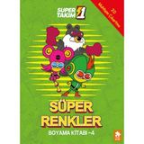 Lisinya Süper 1 Takım Süper Renkler Boyama Kitabı - 4