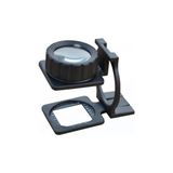 Lisinya Tekstilciler Için Kumaş Kontrolü Büyüteç,katlanan, Metal 15X Büyütme