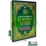 Lisinya Türkçe Okunuşlu Kuranı Kerim ve Meali 3’lü (Üçlü)-Cami Boy