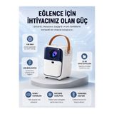 Lisinya Ultra HD Android TV Kutusu 1920x1080 32GB Depolama Hoparlör USB Fanlı Yeni Nesil - Lisn-XUUCZZZPROJEKSYONNNN-3-3434-ER